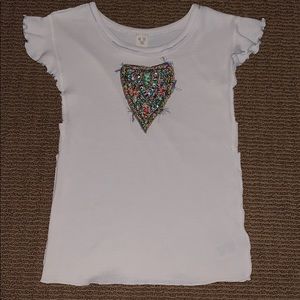 Free people white tee